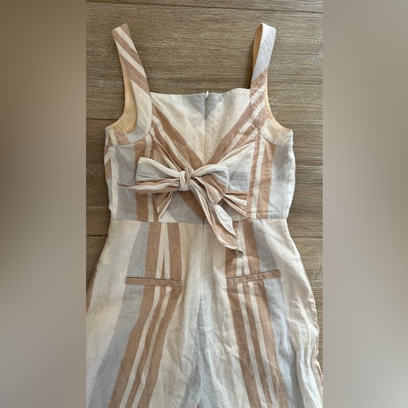 Anthropologie Linen Jumpsuit - Picture 3 of 5